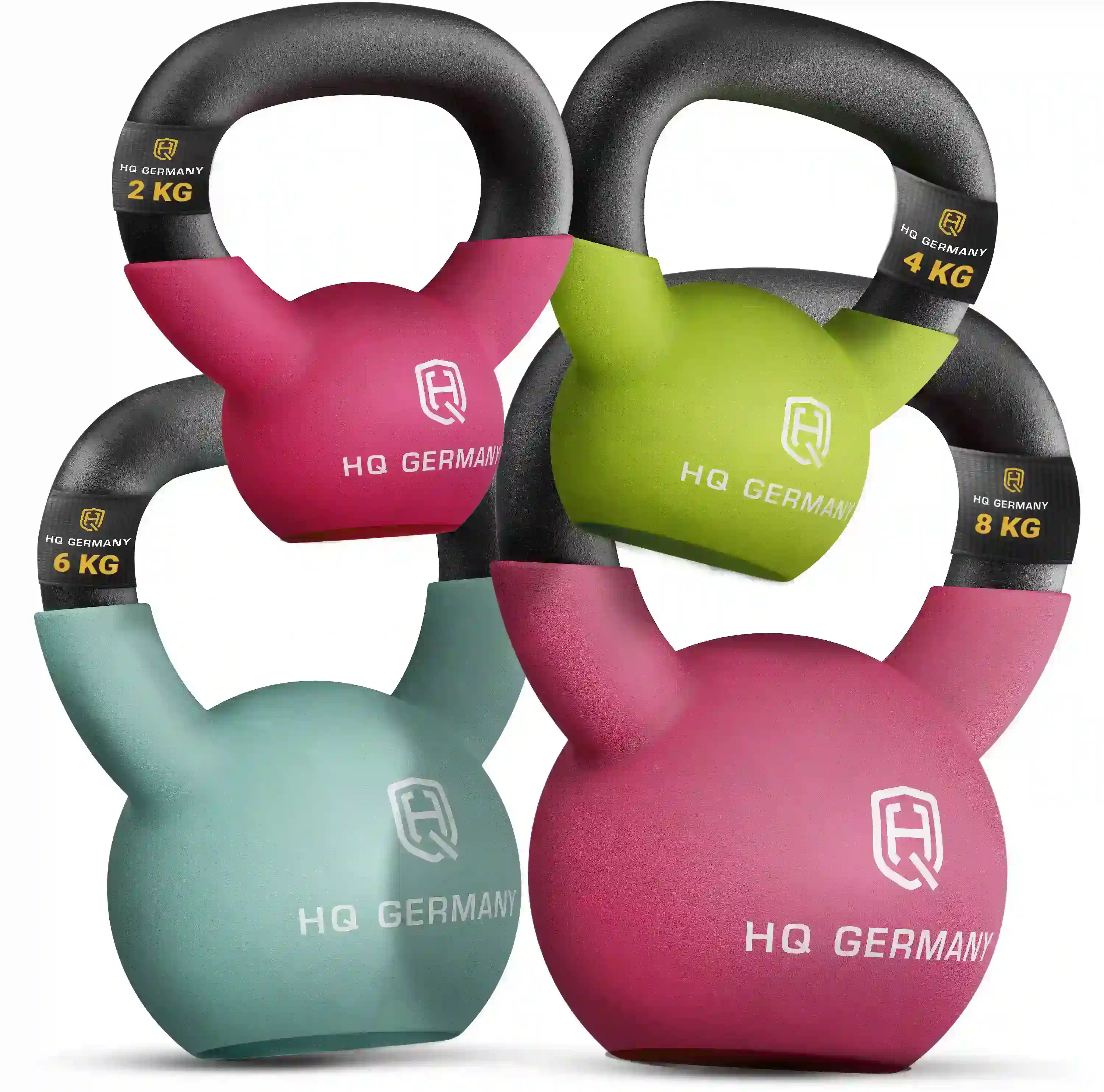 *B-Ware* Neopren Kettlebell 2-32KG | Starter-Sets