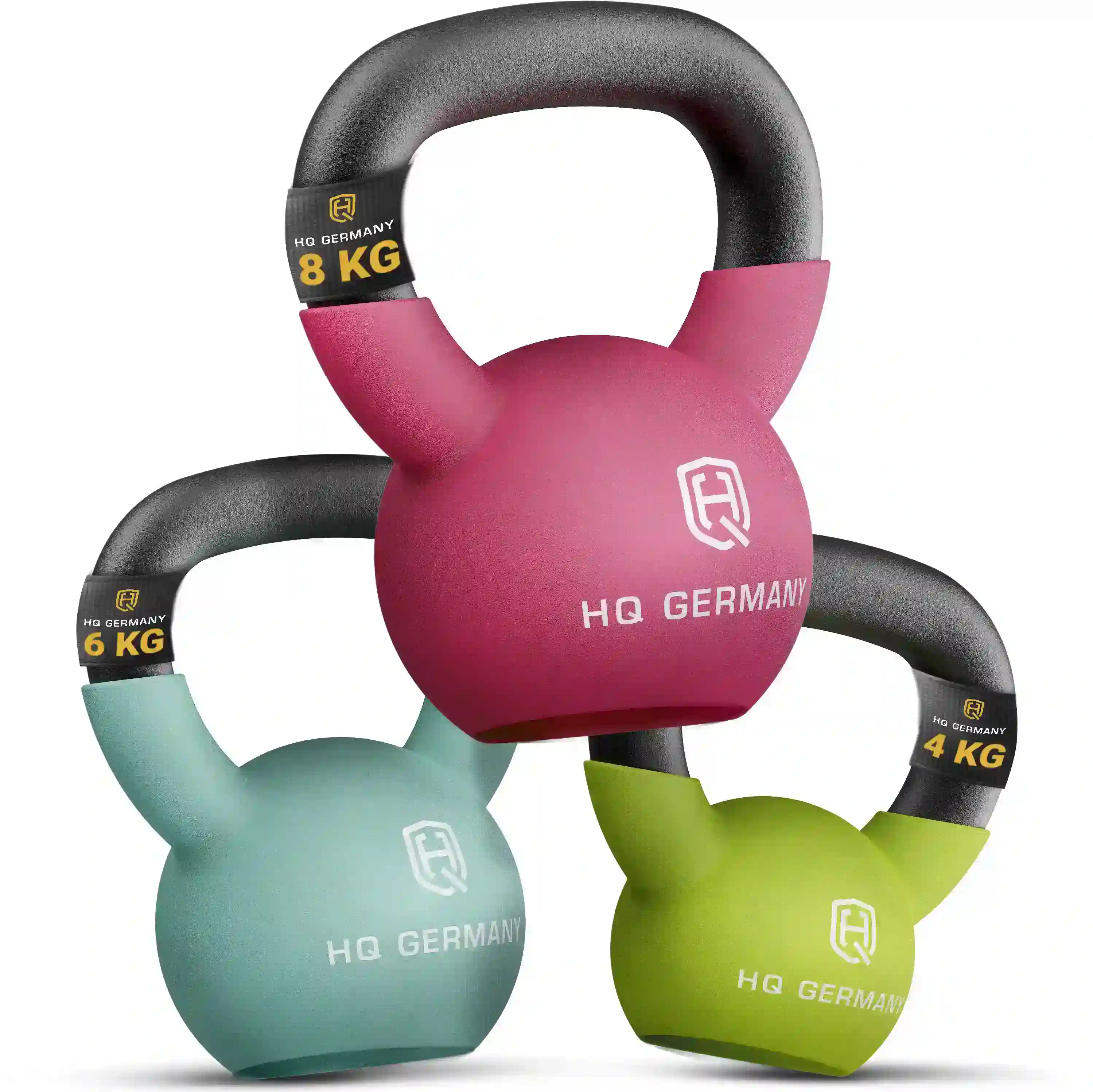 *B-Ware* Neopren Kettlebell 2-32KG | Starter-Sets - Image 2