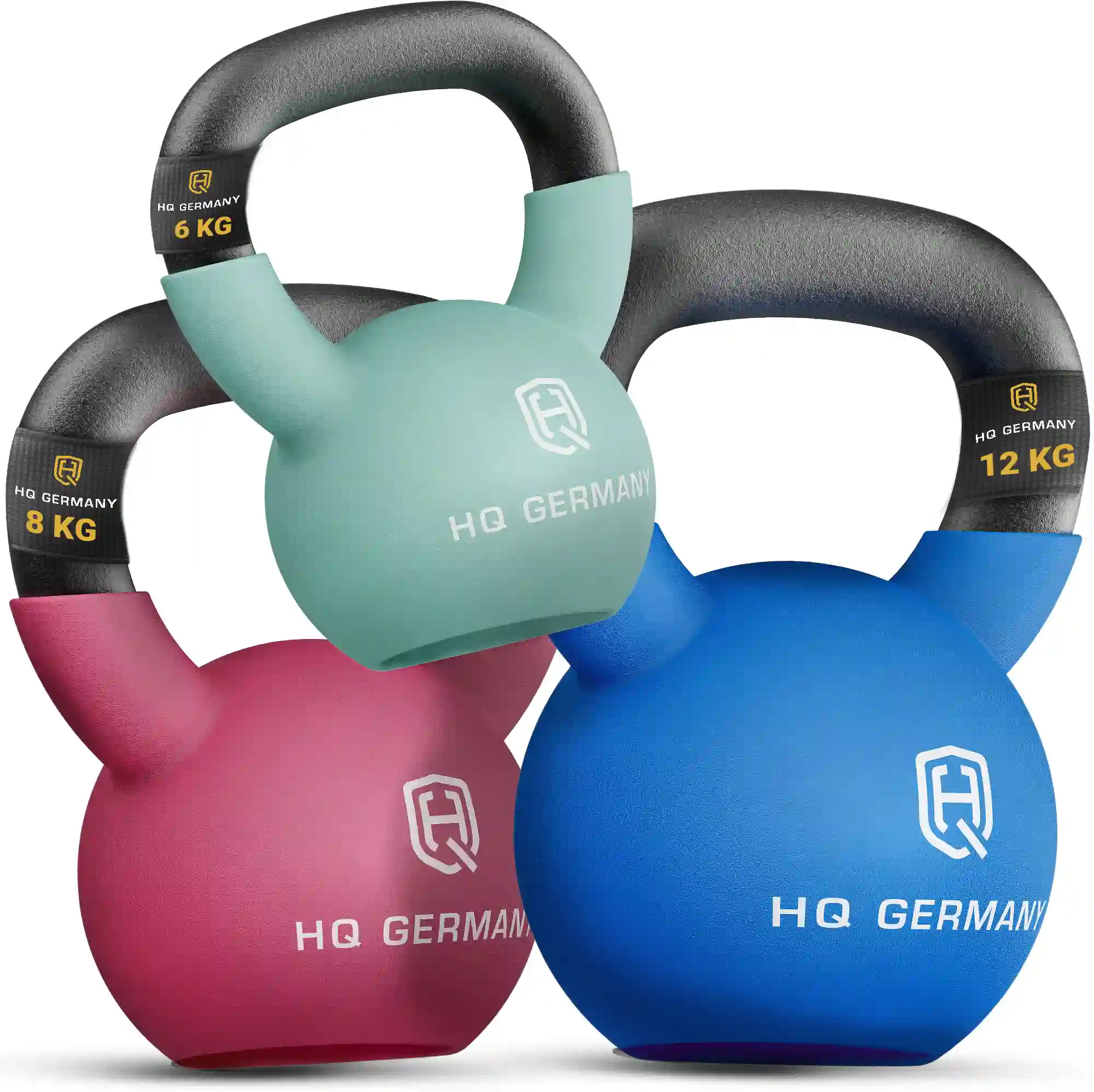 *B-Ware* Neopren Kettlebell 2-32KG | Starter-Sets - Image 3