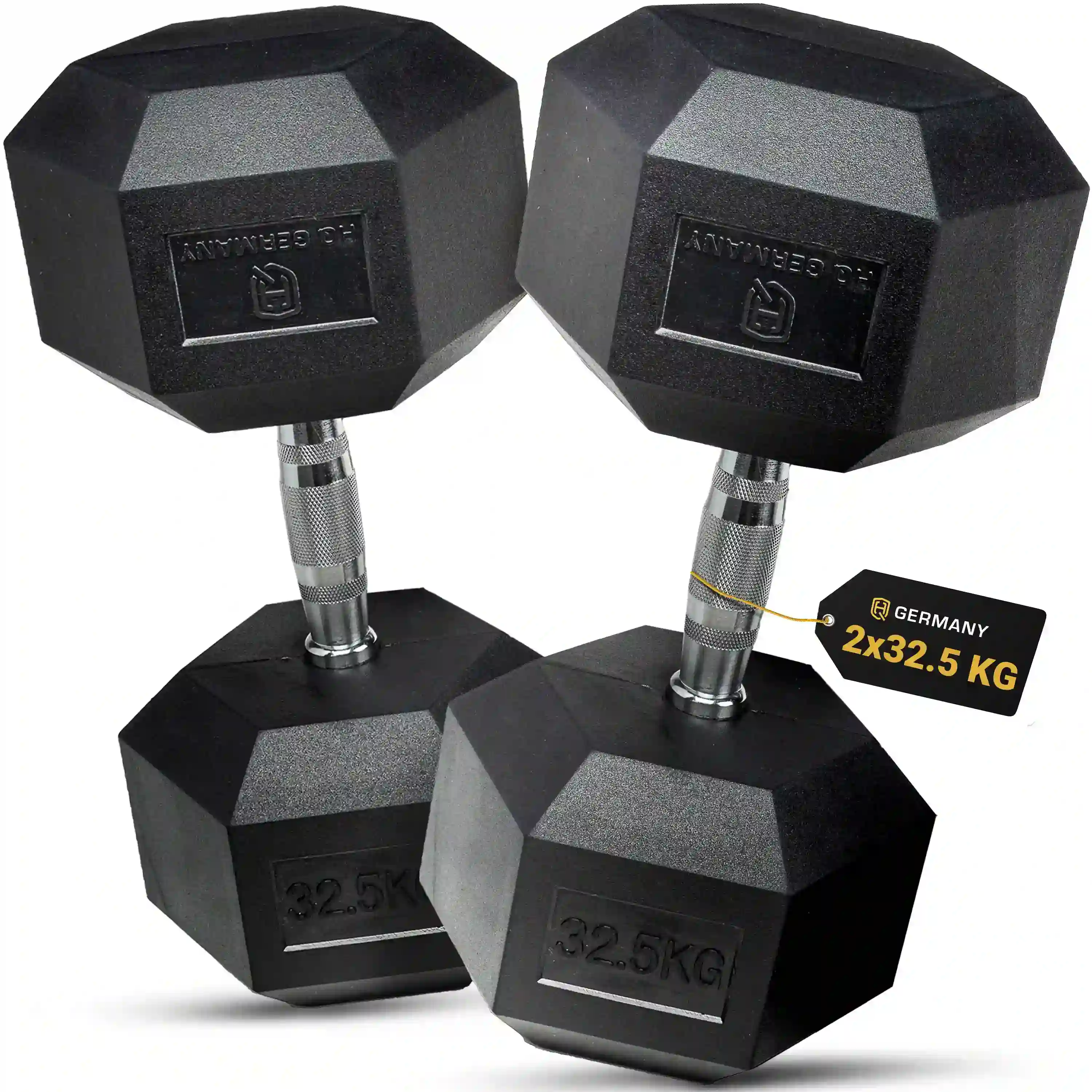 Hexagon Hantel Paar | 2.5 - 37.5kg - Image 12