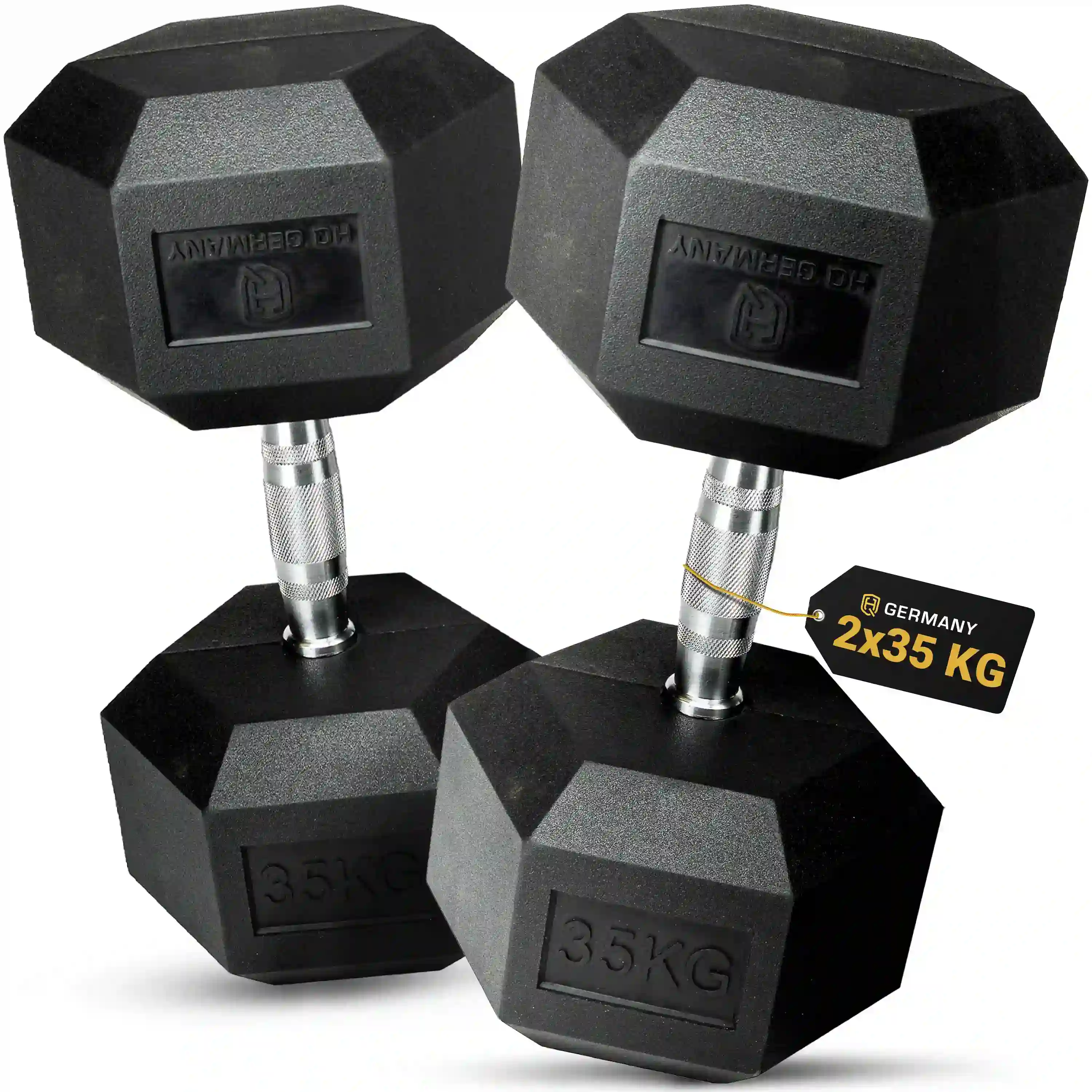 Hexagon Hantel Paar | 2.5 - 37.5kg - Image 13
