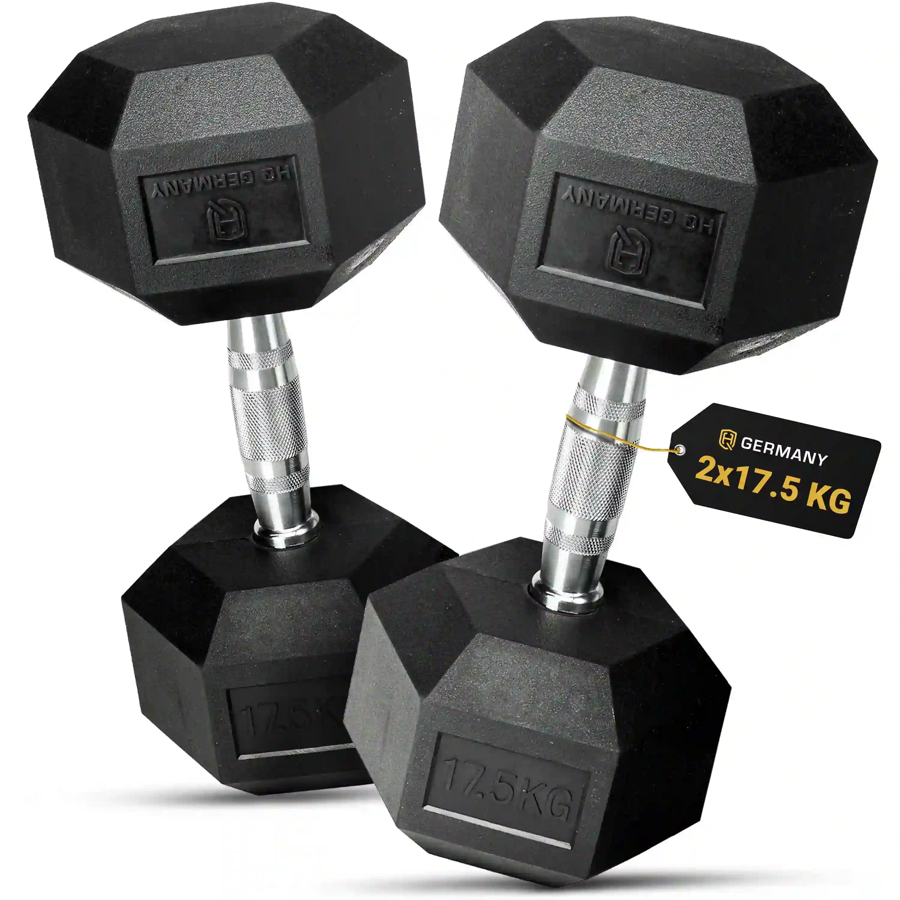 Hexagon Hantel Paar | 2.5 - 37.5kg - Image 6