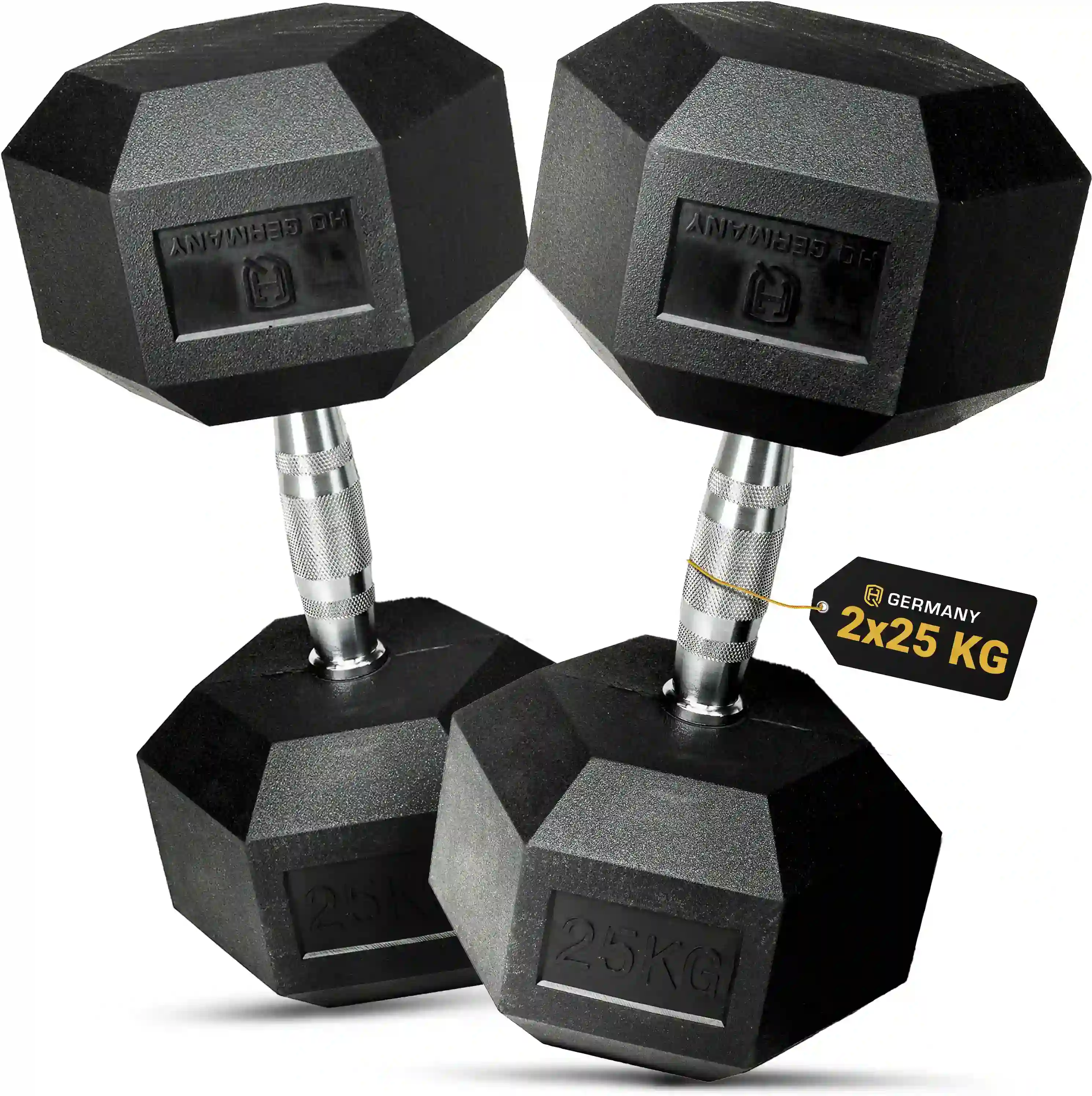 Hexagon Hantel Paar | 2.5 - 37.5kg - Image 9