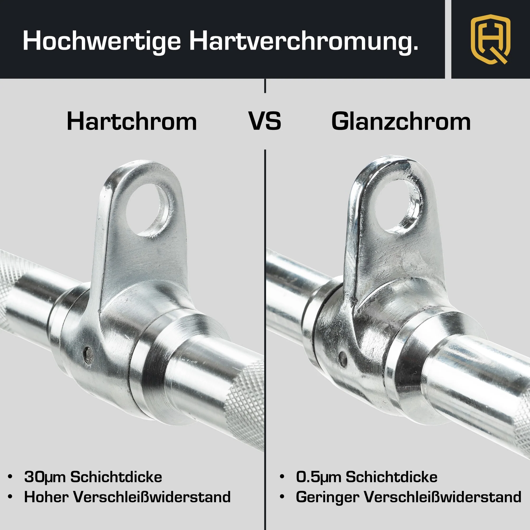 Latzugstange 120cm | Hartverchromt - Image 5