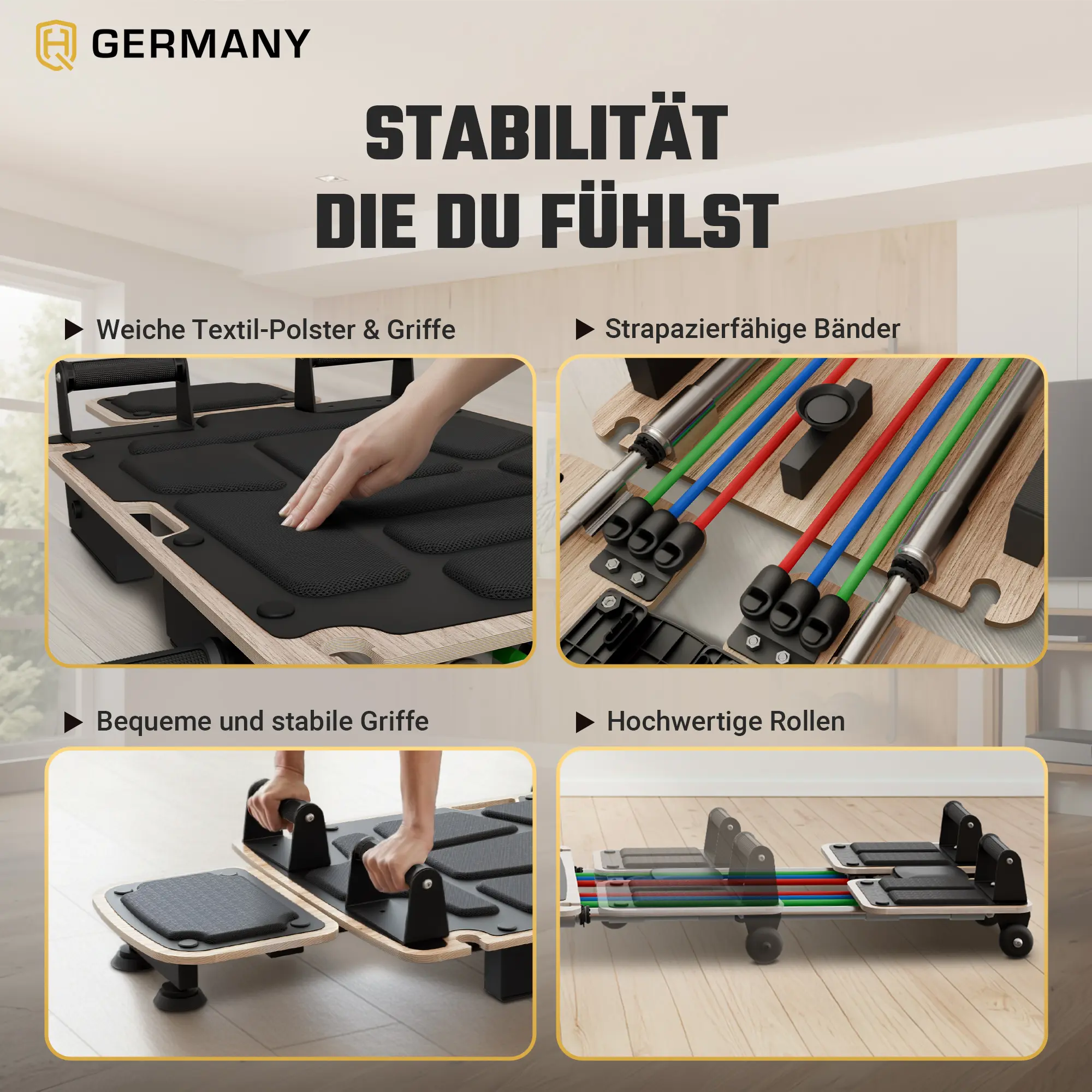 Pilates Board [inkl. E-Book und Theraband-Set] - Image 5