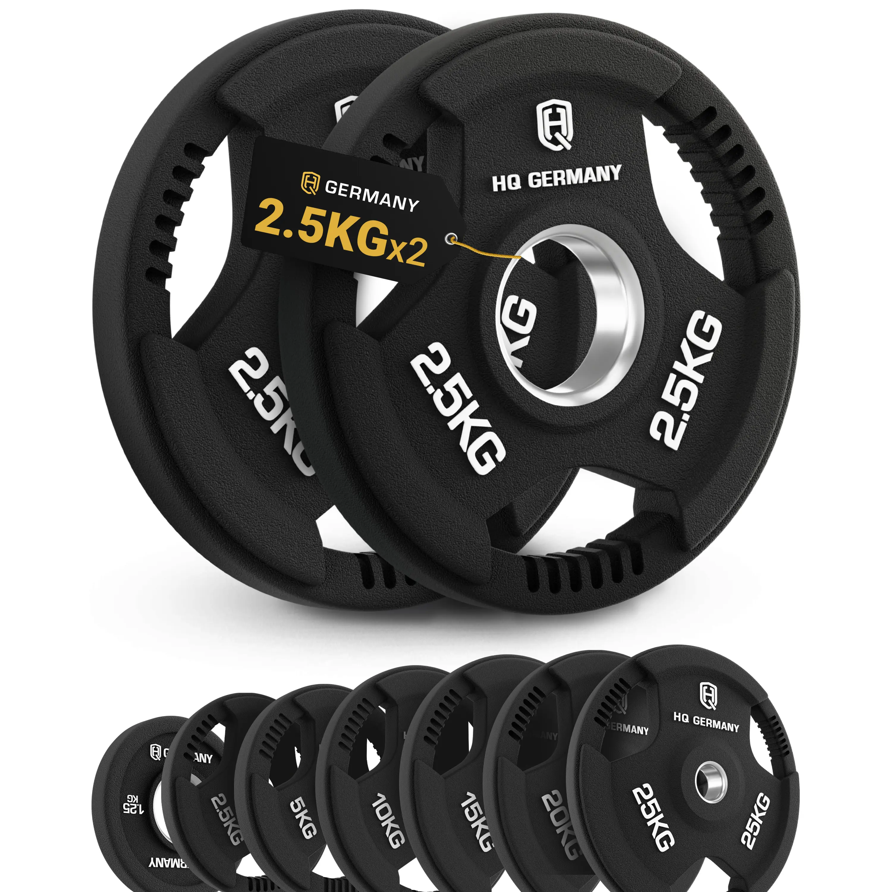Tri-Grip Plates 1.25-25KG | Sets - Image 3